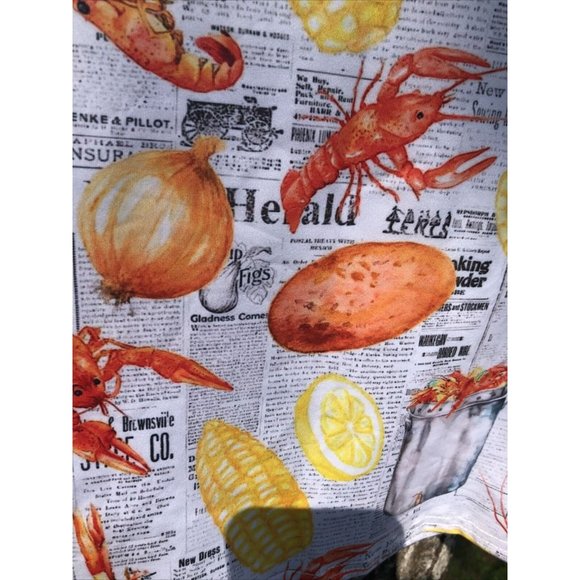 Little Boy T Shirt Crawfish Boil Print 6-7 - Picture 11 of 12